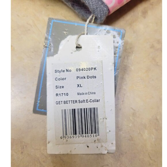 GET BETTER  Pink Soft E-Collar Basic, XL , with tags - Picture 3 of 6
